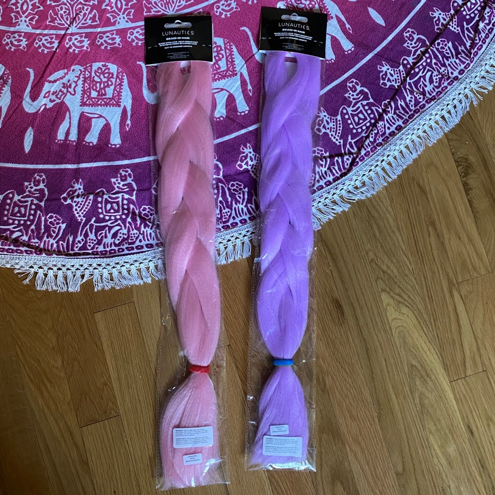 Braid in hair